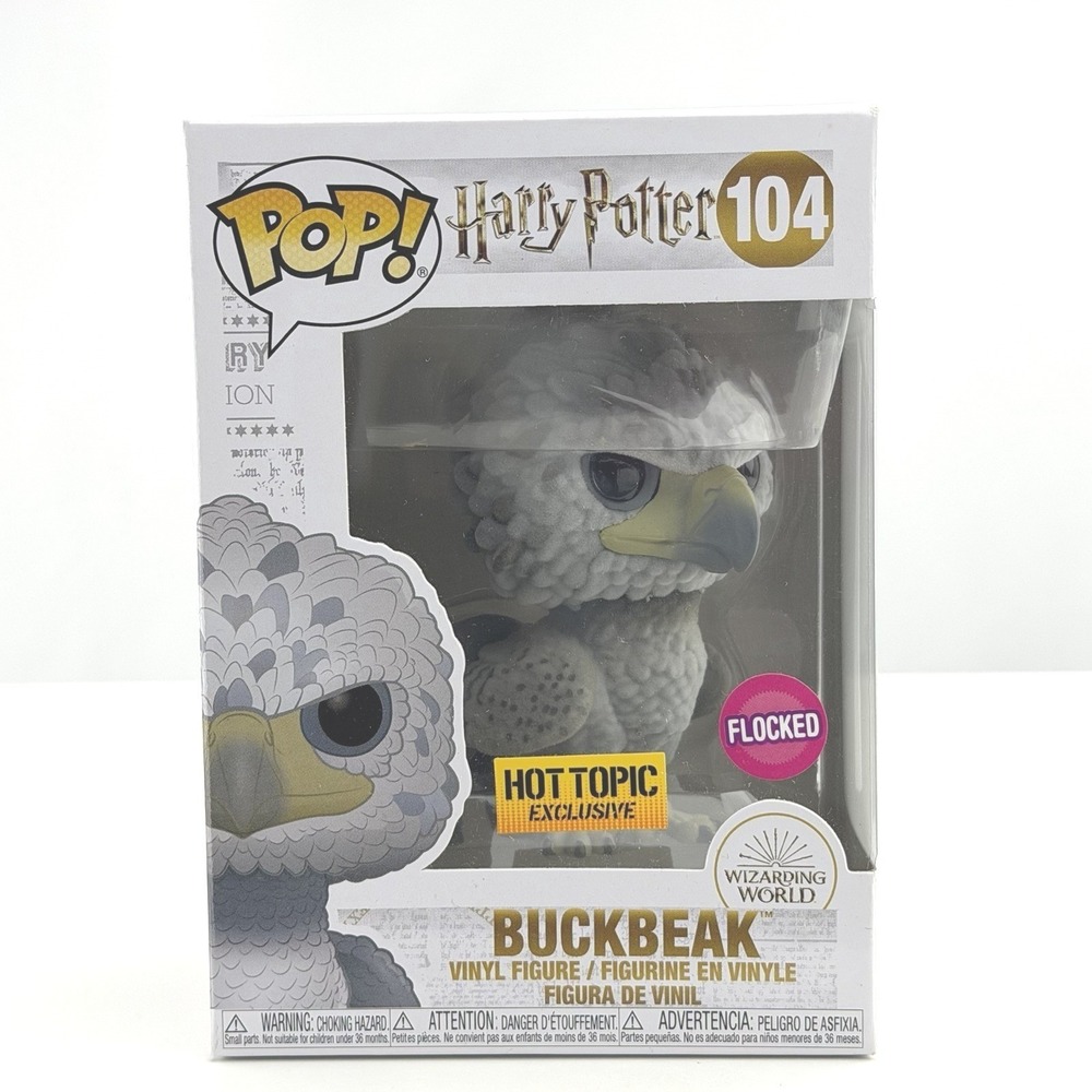 Funko Pop Buckbeak 104 Flocked Hot Topic Exclusive Harry Potter Figure